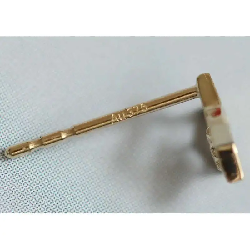 9K Gold Cute Star Mini Drop Earrings for Women, Real Solid Gold, Hypoallergenic Jewelry Gifts, Trendy kj238 - Image 6